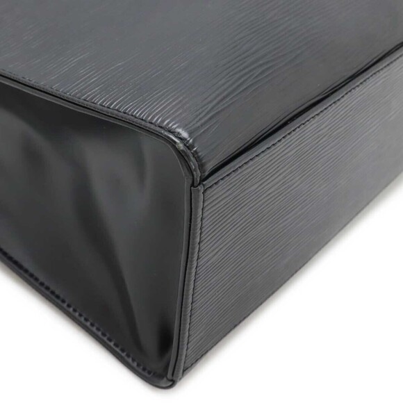 Louis Vuitton Epi Gemo Shoulder Bag Tote Leather Noir Black - Picture 3 of 8